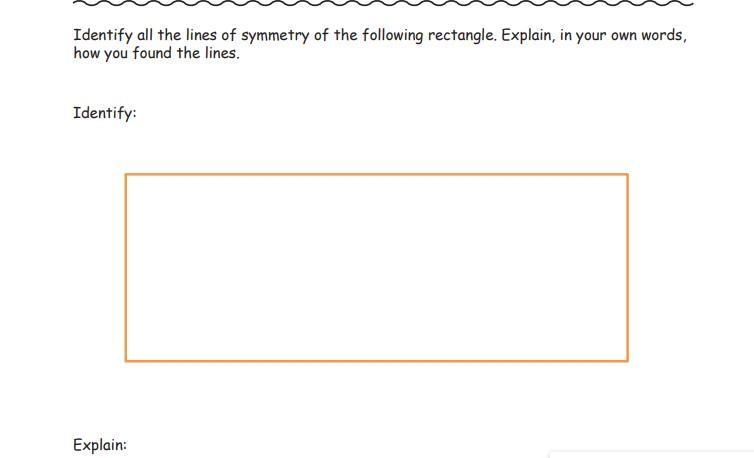 I know how many line of symmetry but i dont know how to explain so can someone explain-example-1