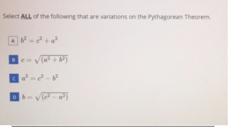 Please help! I’m doing pythagorean theorem and don’t understand this problem. thanks-example-1