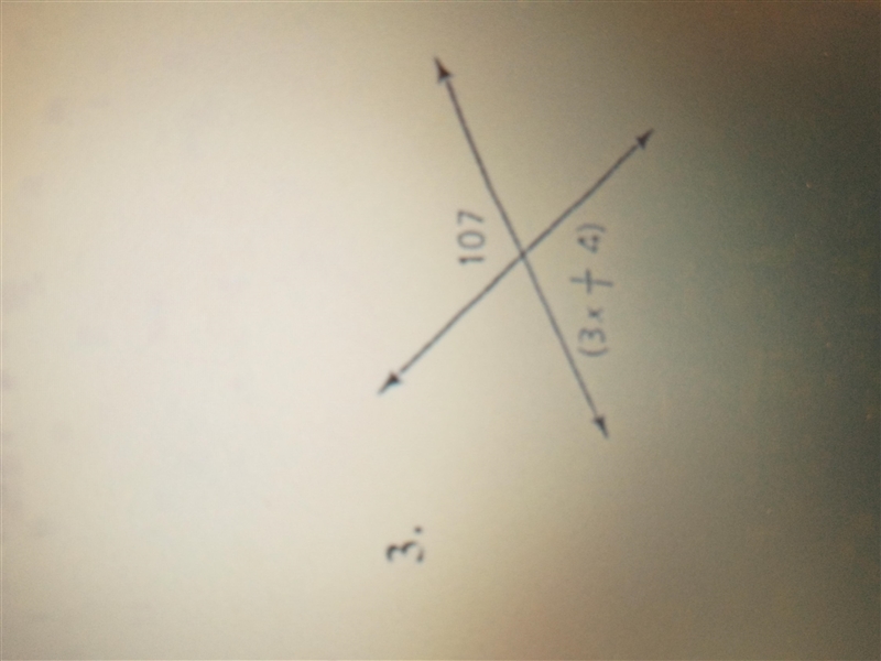 Find the value of x for the following problems 1-3.-example-2