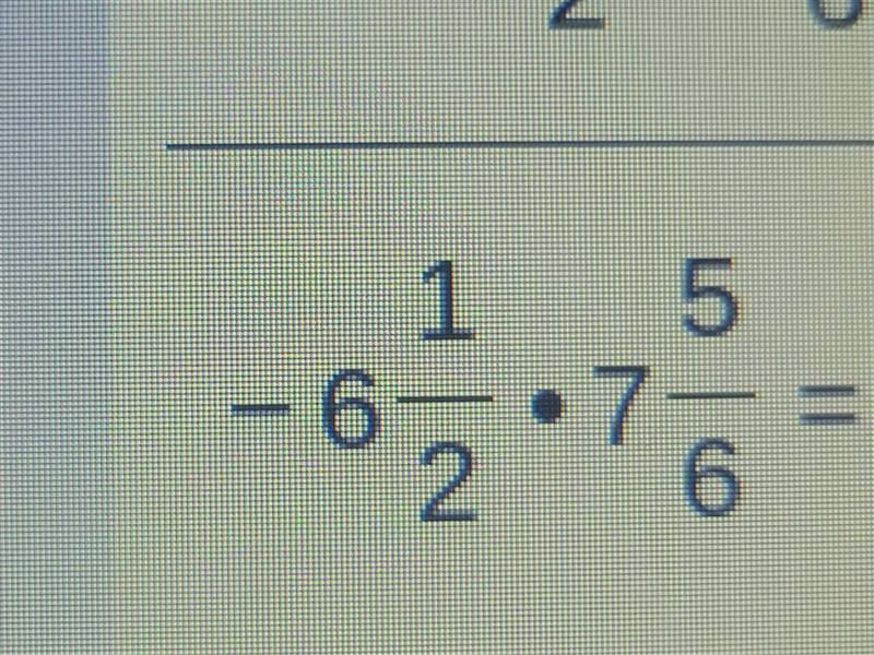 Hello! I just have a simple math equation lol Please put yout answer in a mixed number-example-1