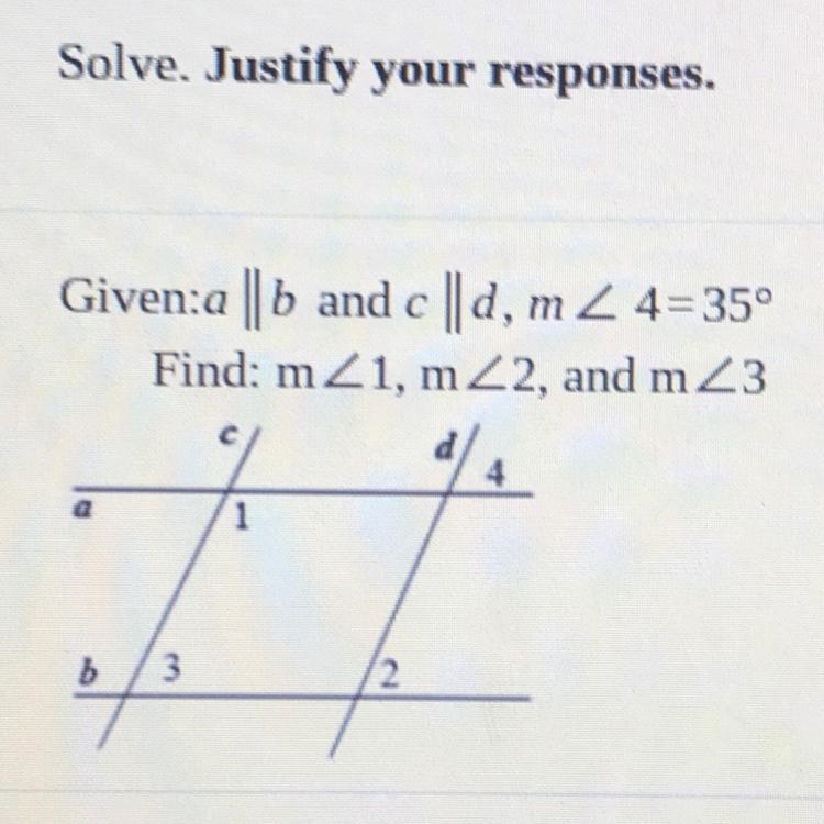 Solve. Justify your responses. Use statement and reason to justify-example-1