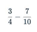 Evaluate the expression shown below and write your answer as a fraction in simplest-example-1