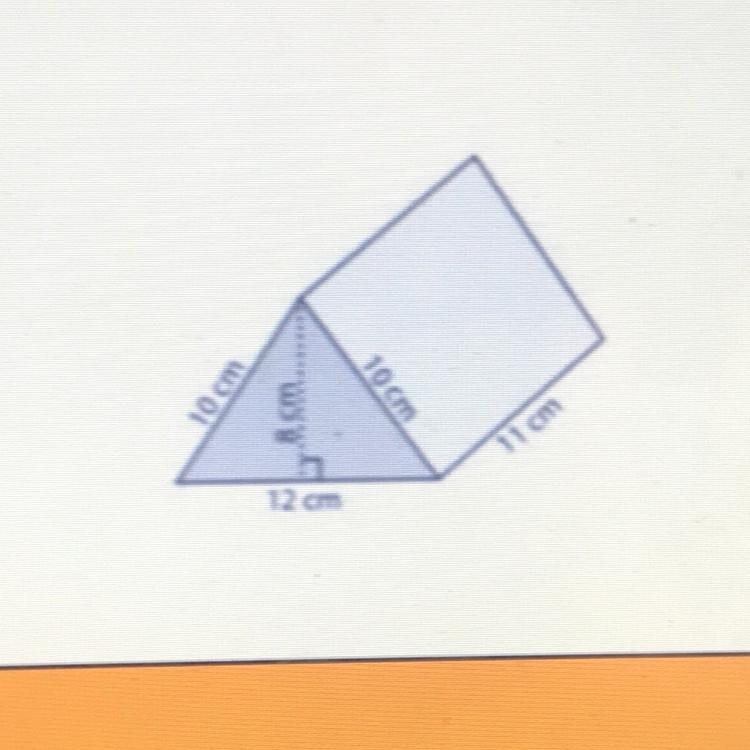 7. Marcus wants to build a model tent using the dimension from the picture below. If-example-1