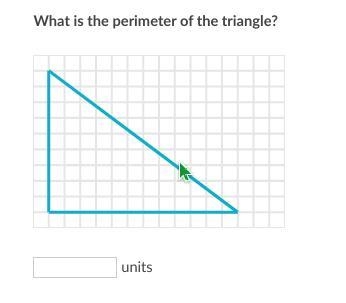 What is the perimeter of the triangle? units-example-1