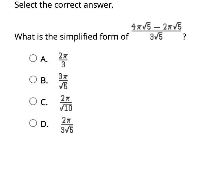 What is the simplified form of:-example-1