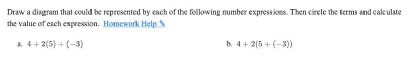 Please turn these into a diagram, thanks. (Dw about doing the whole circle and value-example-1