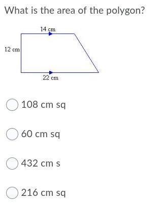 Plz help find the area of the polygon-example-1