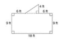 Find the area of the composite figure-example-1