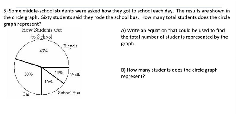 Some middle-school students were asked how they got to school each day. The results-example-1