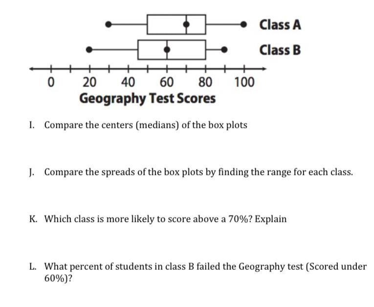 Can someone help me with this? (statistics) (Dot plot) you need to answer I,J,K, and-example-1