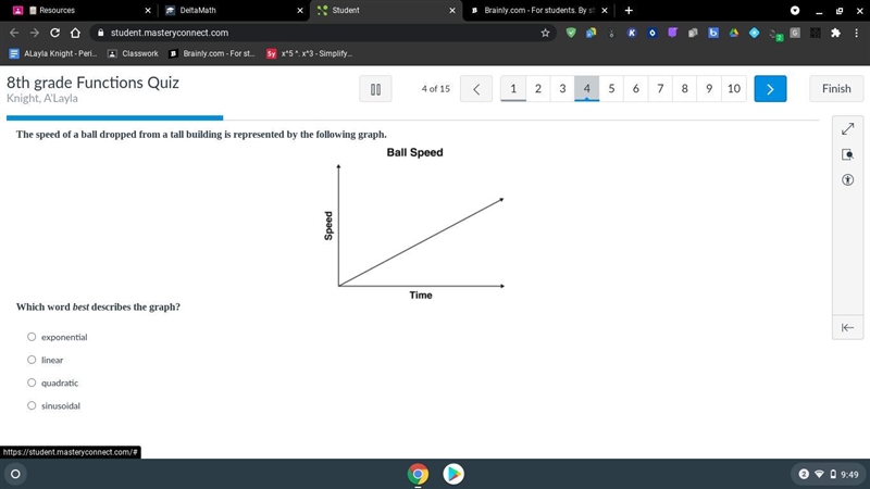 Put the number by which one you answer and don't put nothing if you don't know it-example-2