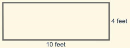 What are the dimensions of the shed below at 1/4 its current size? 2.5 ft by 1 ft-example-1