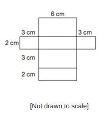 What is the surface area of the geometric figure that can be formed by the net? o-example-1