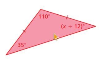 Last one for today :) find the value of x pwease-example-1