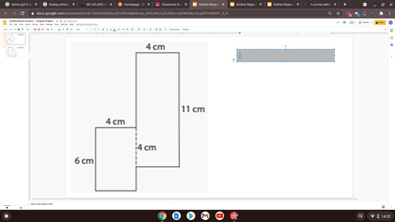 What is the area of these shapes-example-2