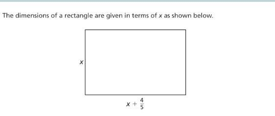 Part A: Write an expression representing the perimeter of the rectangle as the sum-example-1