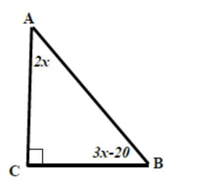 What does x equal? What is the measure of angle CAB? What is the measure of CBA? (explain-example-1