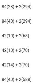 Find the correct plugged in formula for each figure.-example-1