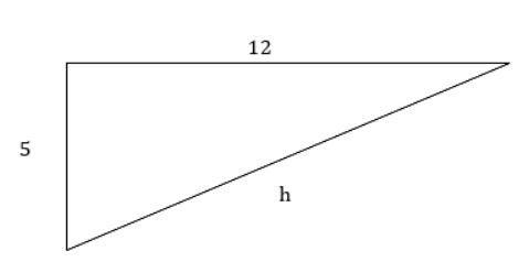 45. Homer’s car has run out of gasoline. He walks 12 km west and then 5 km south looking-example-1