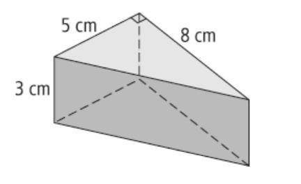 Find the volume of this right triangular prism.-example-1