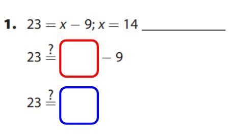 Determine whether the given value is a solution of the equation.-example-1