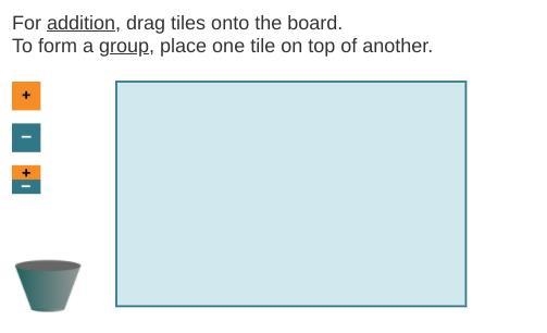 Which steps are included in using integer tiles to evaluate –8 ÷ 2? Check all that-example-1