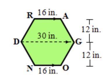 ANSWER ASAP!!! Find the area of the figure.-example-1