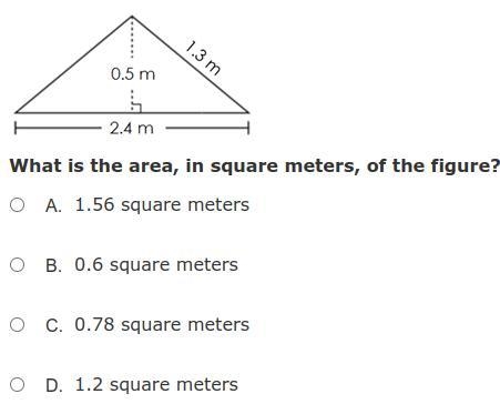 Can someone halp me with finding the area of this is square meters?-example-1