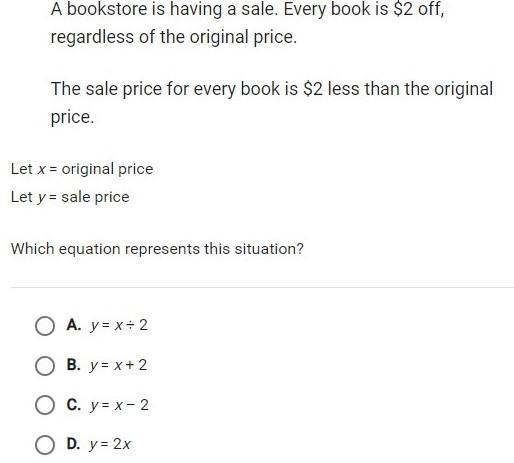 Which equation represents this situation?-example-1