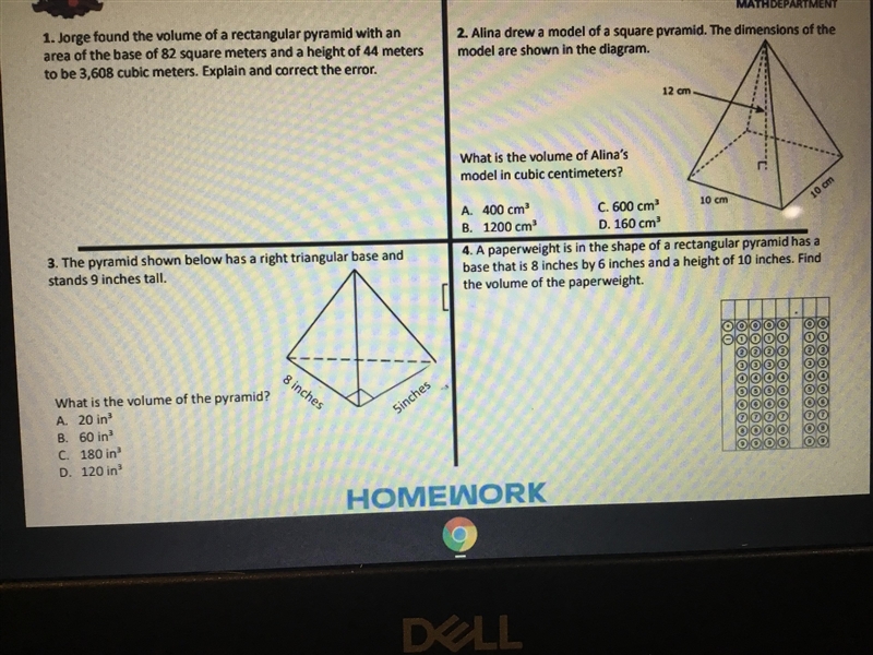 You can answer any of these, just make sure to put the number (1., 2. Etc) of which-example-1