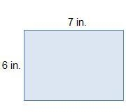 The area of the rectangle is ___ square inches.-example-1