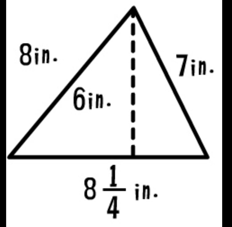 What is the area of this triangle?-example-1