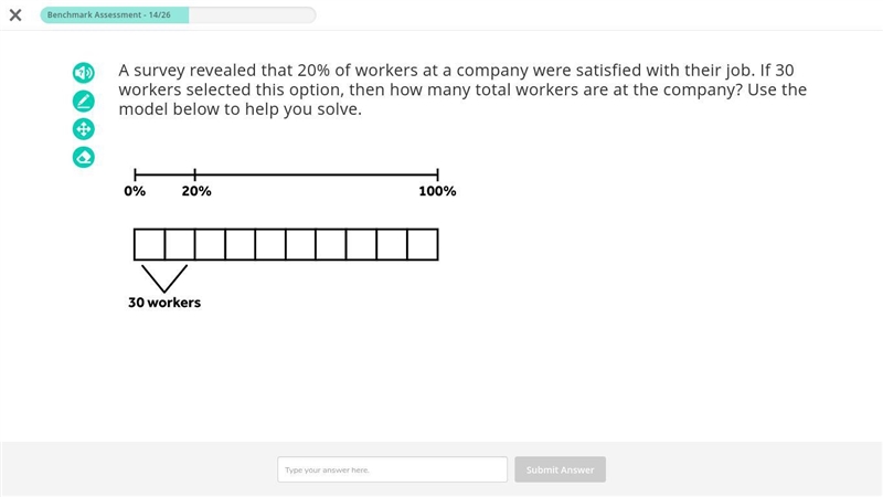 A survey revealed that 20% of workers at a company were satisfied with their job. If-example-1