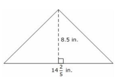 Mr. Sanders wants to display his American flag in a triangular case as shown below-example-1