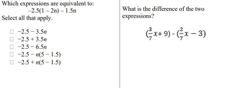 PLEASE HELP ME WITH THESE TWO MATH QUESTIONS-example-1