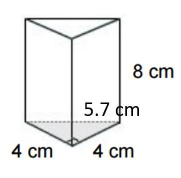 Mary made chocolates that are shaped like the figure shown. About how much square-example-1