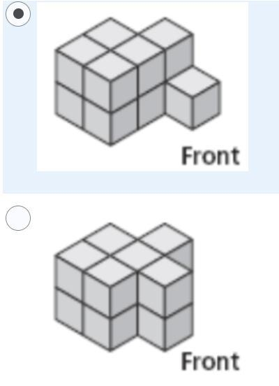 Here are three different views of a three-dimensional figure constructed from cubes-example-3