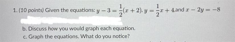 Need help with algebra 1 assignment. i already have the first two equations for b-example-1