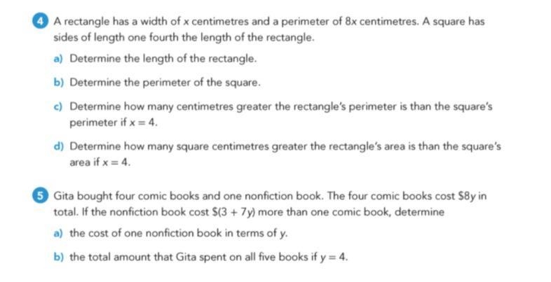 PLEASE HELP ME WITH BOTH OF THESE PROBLEMS THIS IS DUE SOON PLEASE HELP ME-example-1