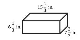 a rectangular box of rice is shown below. what is the greatest amount or rice, in-example-1