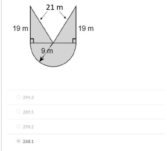 Need ya on this one brain buds need to find the area of this shape the highlighted-example-1