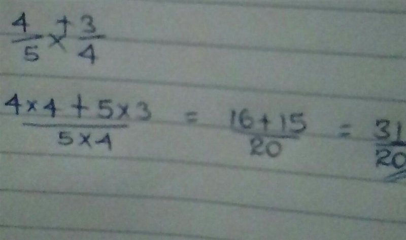 4/5 + 3/4 what is the answer-example-1