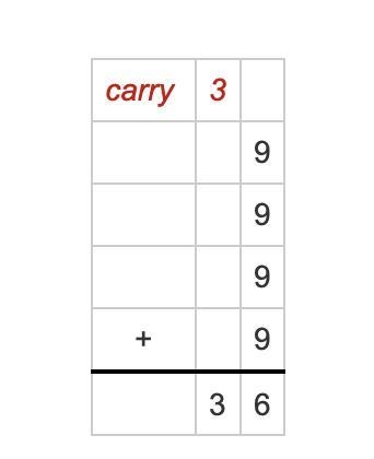 Rewrite 4x9 as addition.-example-1