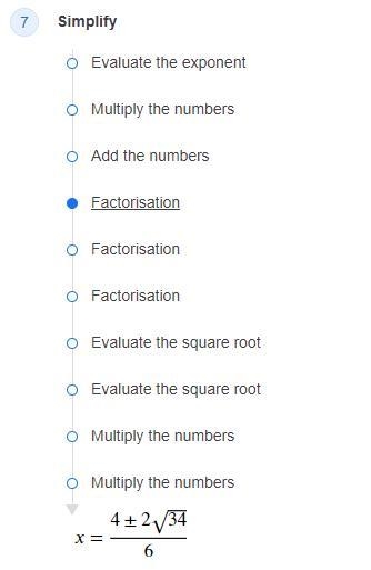 Solve 10-9x^2+4x=-6x^2-example-3