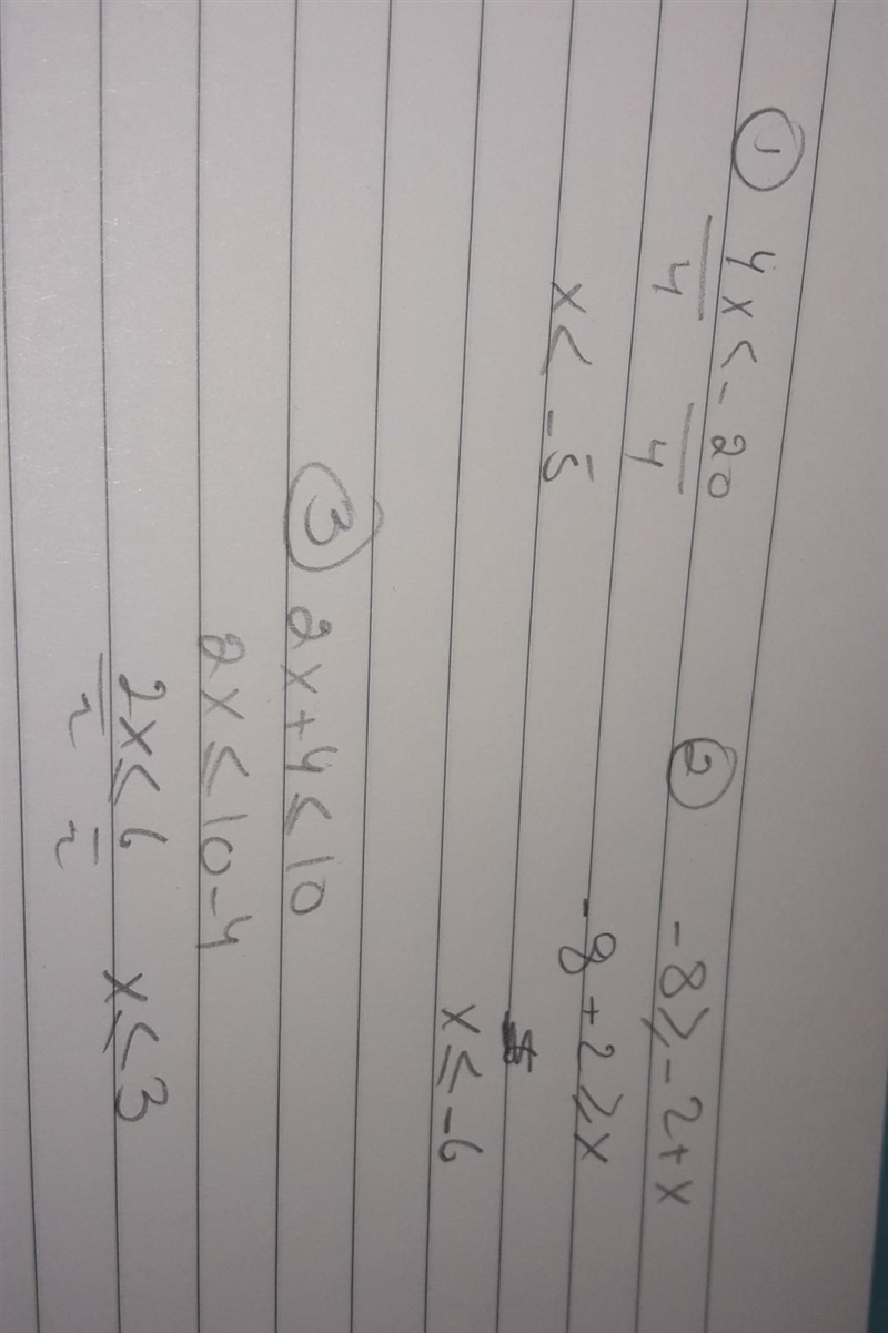 Pls helpppp :) Solve each inequality by showing work (inverse operations on both sides-example-1