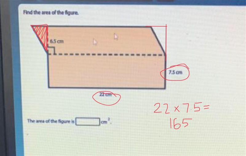 Find the area of this figure-example-1