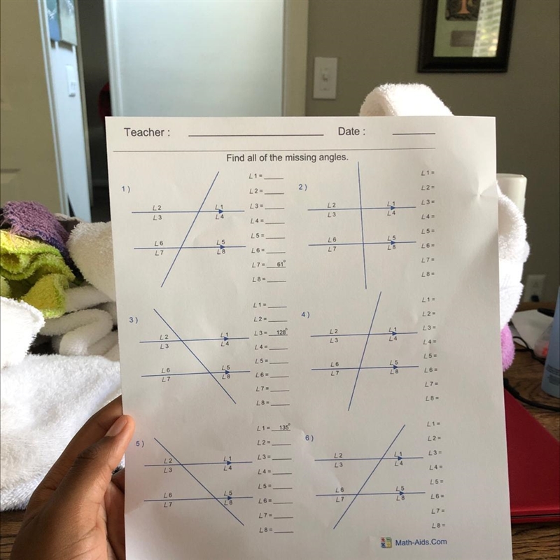 The figure shows a pair of parallel line segments on a coordinate grid: A coordinate-example-1