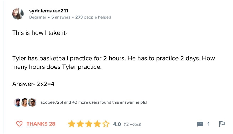 Write a word problem that can be solved by finding the numbers that have 4 as a factor-example-1