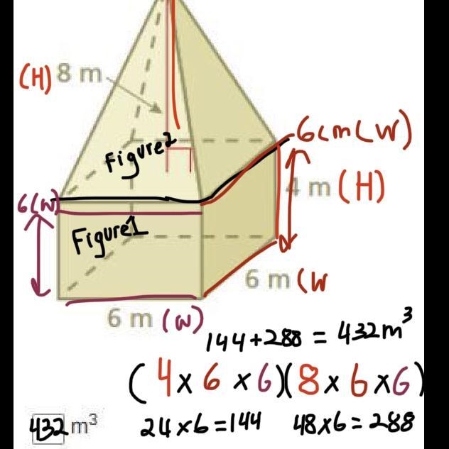 Find the volume of the composite solid.-example-1