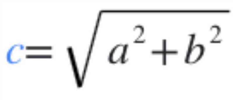 In a triangle 7 is the hypotenuse and 5 is the leg what are all posibilities of x-example-1